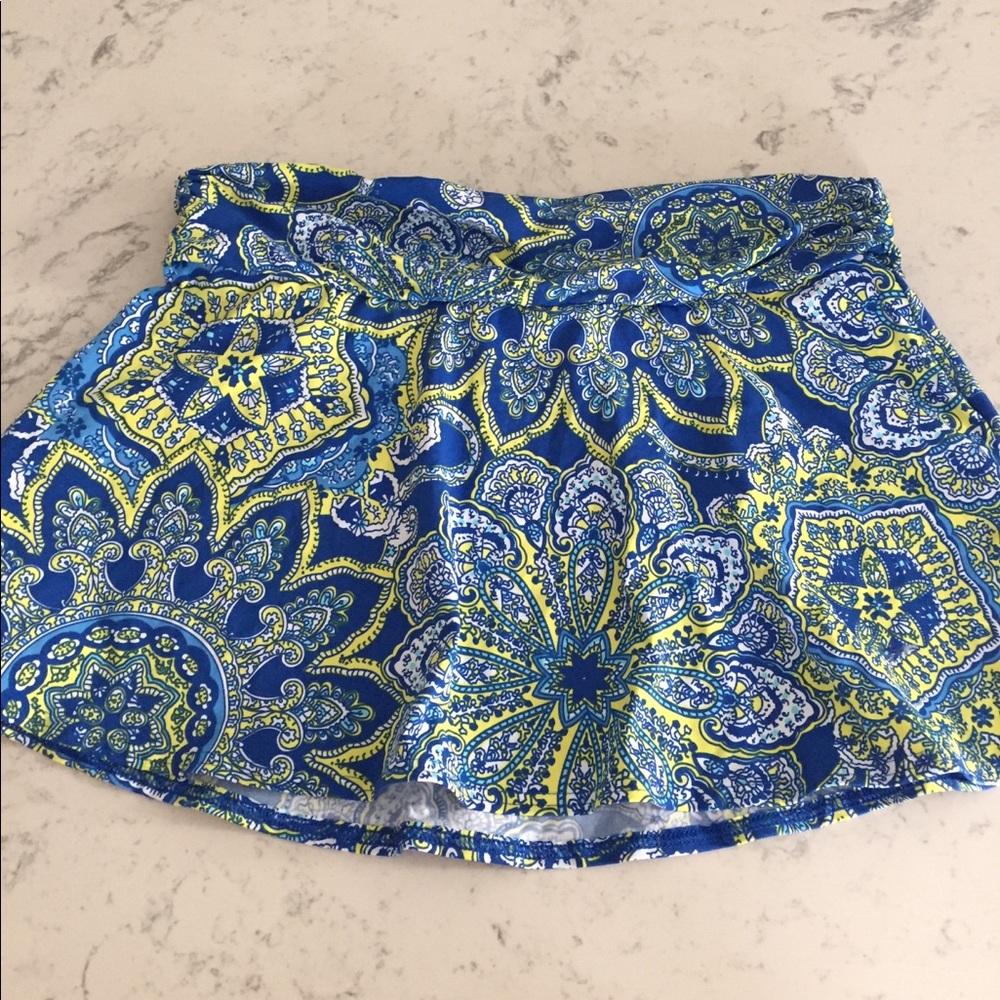 Lands’ End swim 🏊🏼‍♀️🏖😎skirt sz s NWOT